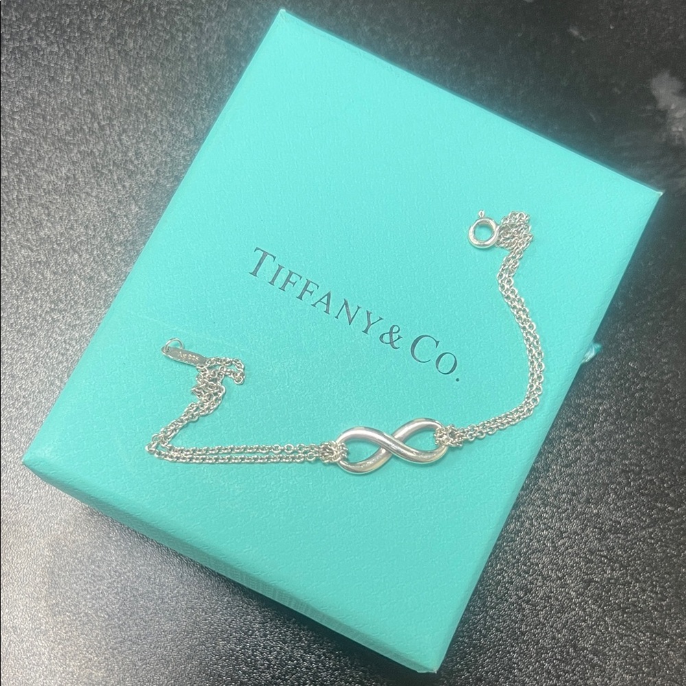 Tiffany & Co. Silver Infinity Chain Bracelet